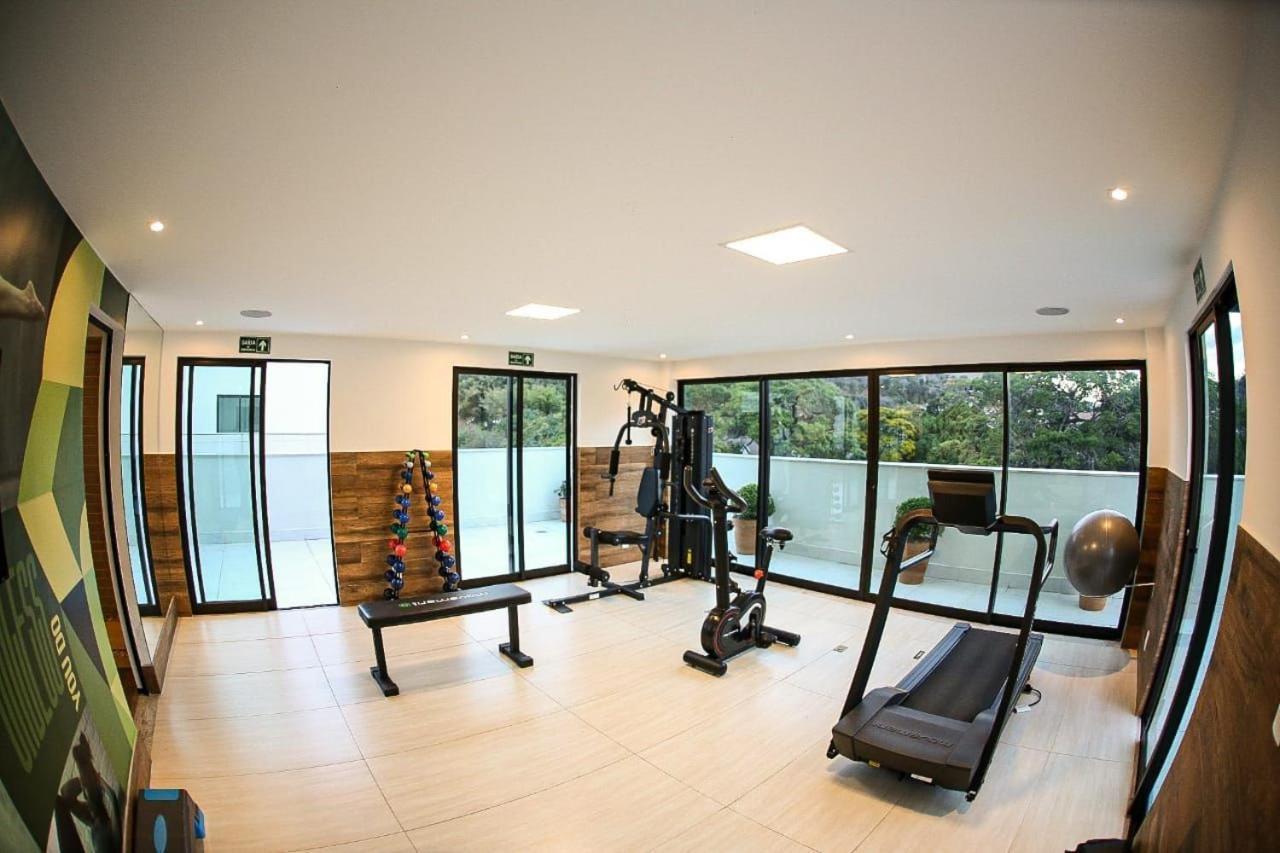 Apartamento Decorado Na Serra Em Itaipava Petrópolis Buitenkant foto