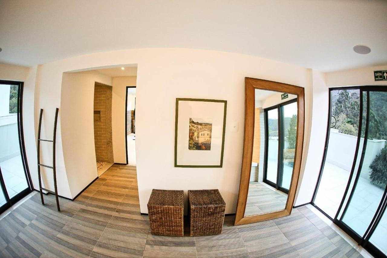 Apartamento Decorado Na Serra Em Itaipava Petrópolis Buitenkant foto